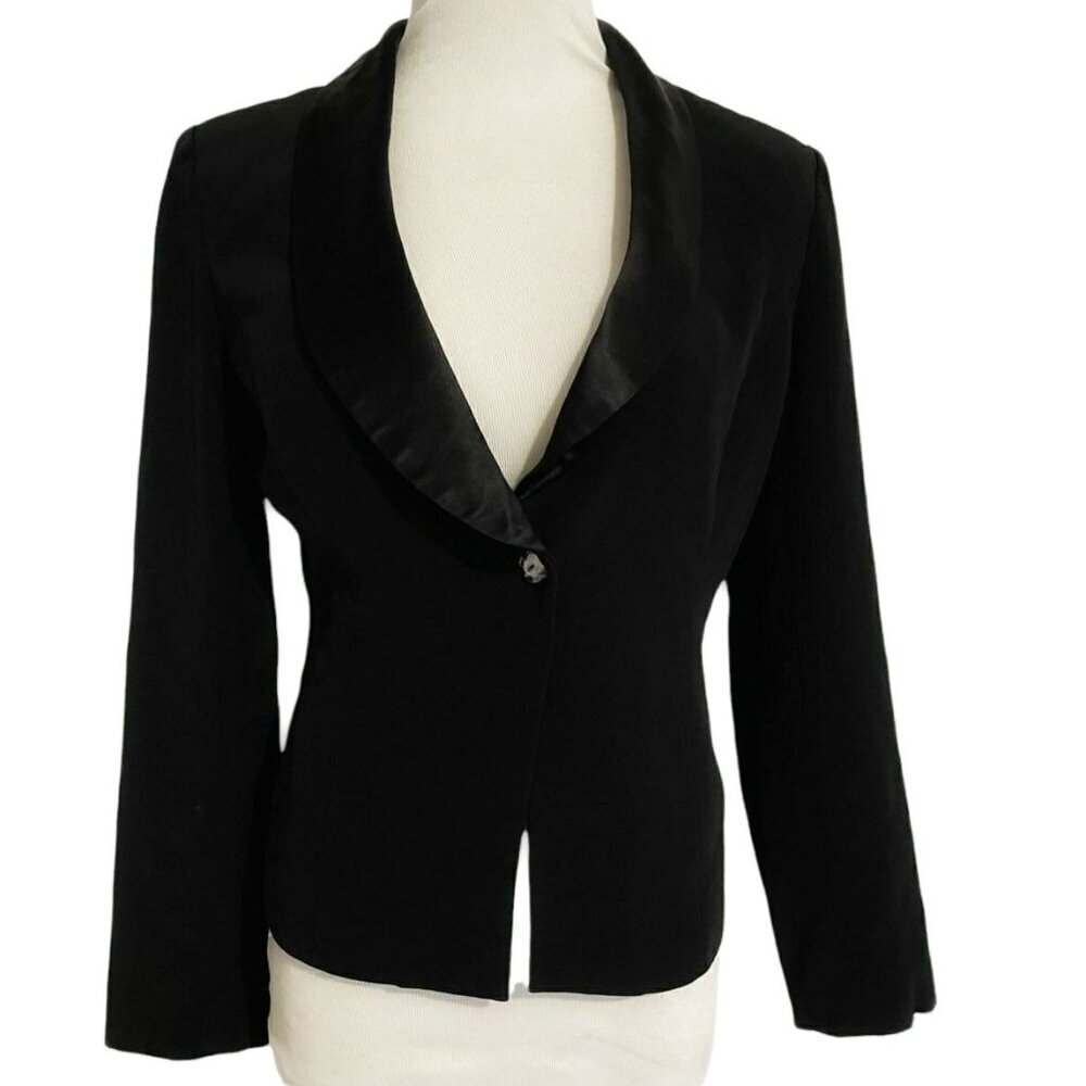 Cache Size 2  Black Jacket Blazer Classy Elegant